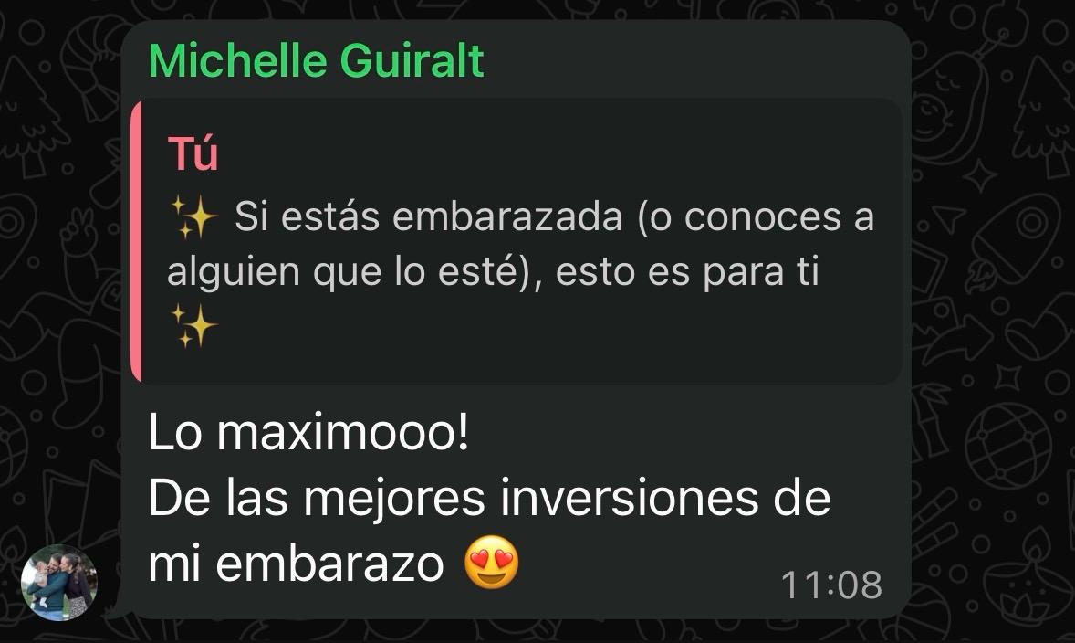 Testimonio de Michelle Guiralt: de las mejores inversiones de mi embarazo