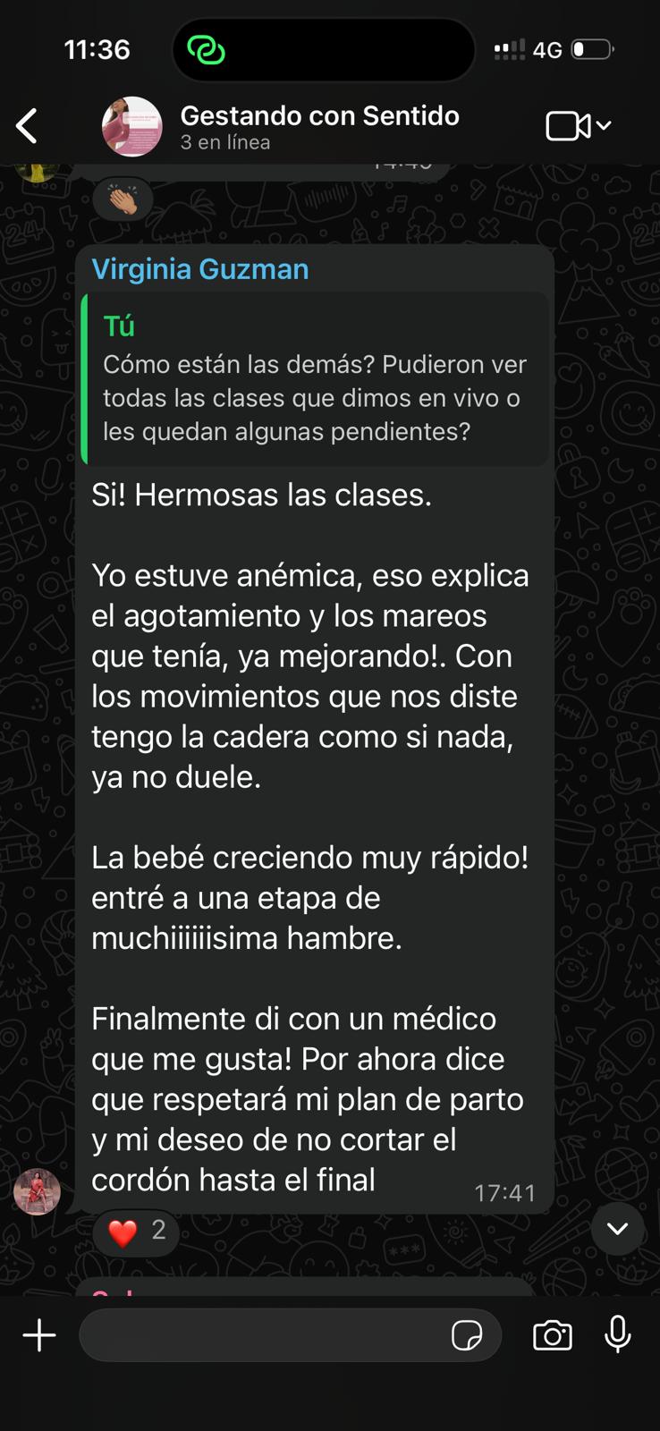 Testimonio sobre la mejora de la cadera con los movimientos aprendidos